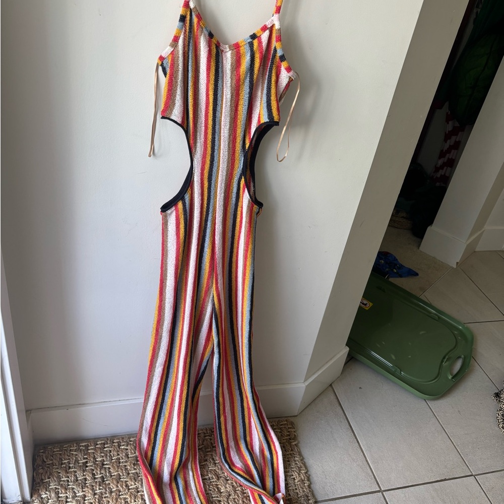 Striped Multicolor jumpsuit